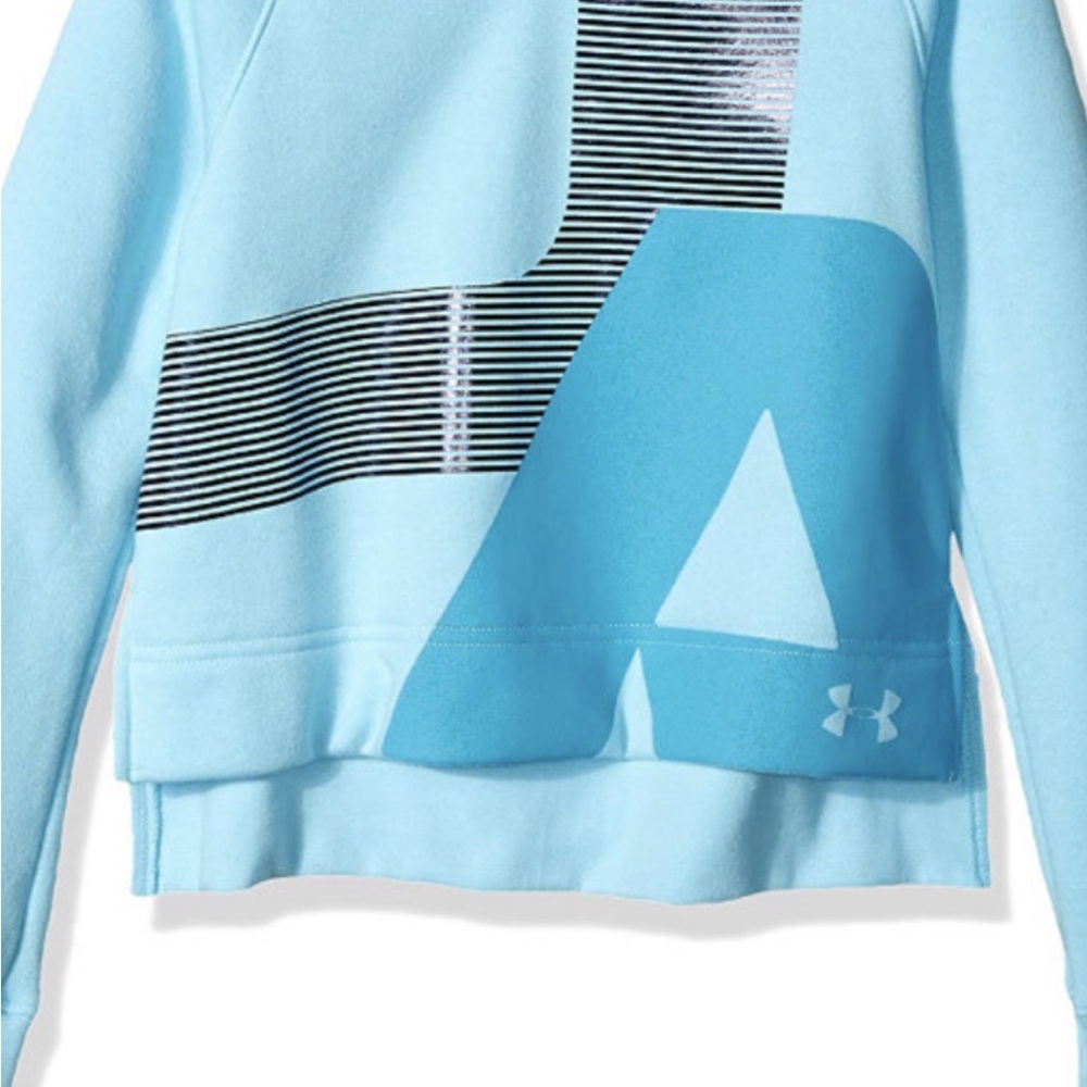 Under Armour Kids Light Blue Graphic Sweatshirt